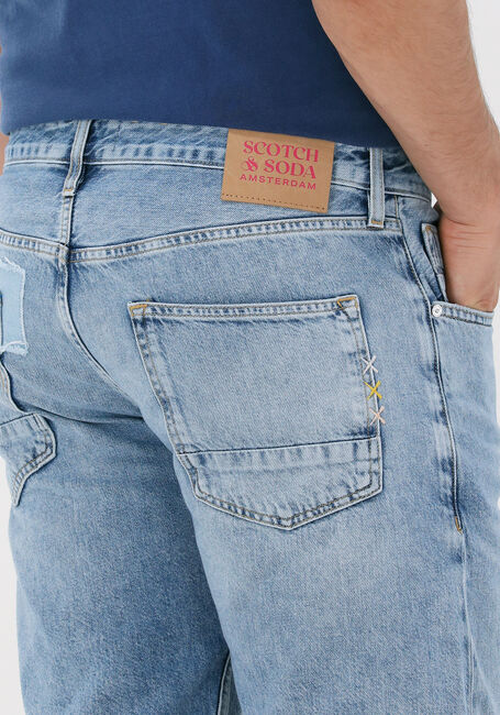 Lichtblauwe SCOTCH & SODA Jeans RALSTON DENIM SHORT - large