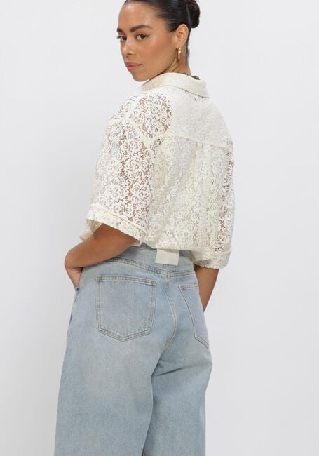 GRACE & MILA Haut SS2617101 Cr&egrave;me - large