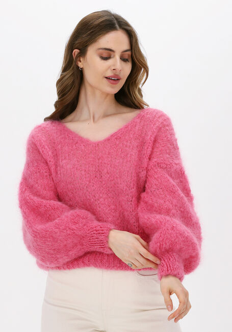Roze AMERICAN DREAMS Trui MILANA LS MOHAIR KNIT - large