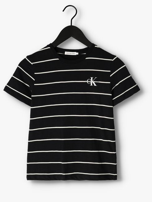 CALVIN KLEIN T-shirt PRINT SUNREVEAL STRIPE SS TSHIRT en noir - large