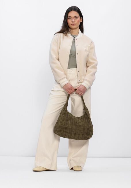 Groene ROSEMUNDE Top BILLIE SL DRAPE TOP - large