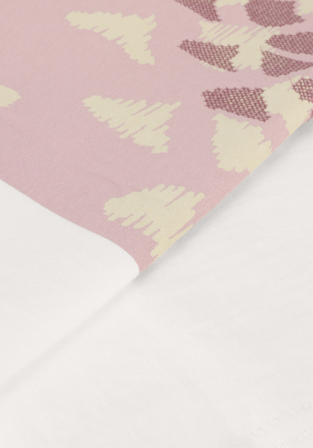 Gebroken wit CAST IRON T-shirt SHORT SLEEVE R-NECK REGULAR FIT COTTON - large