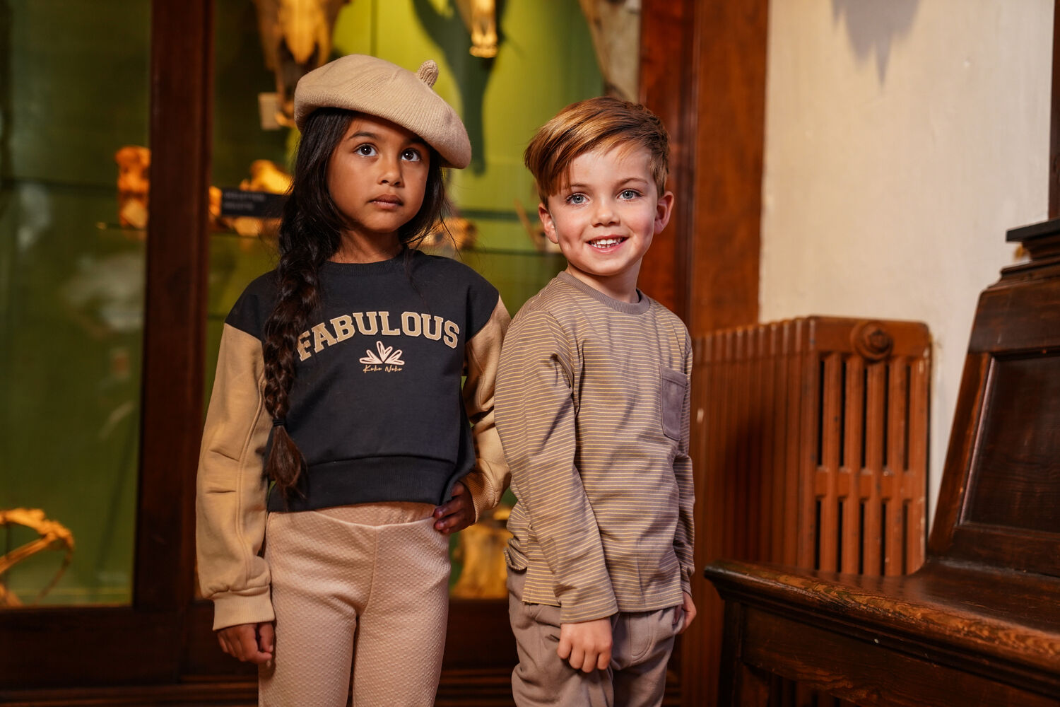 KOKO NOKO Pull O56851 en taupe - large