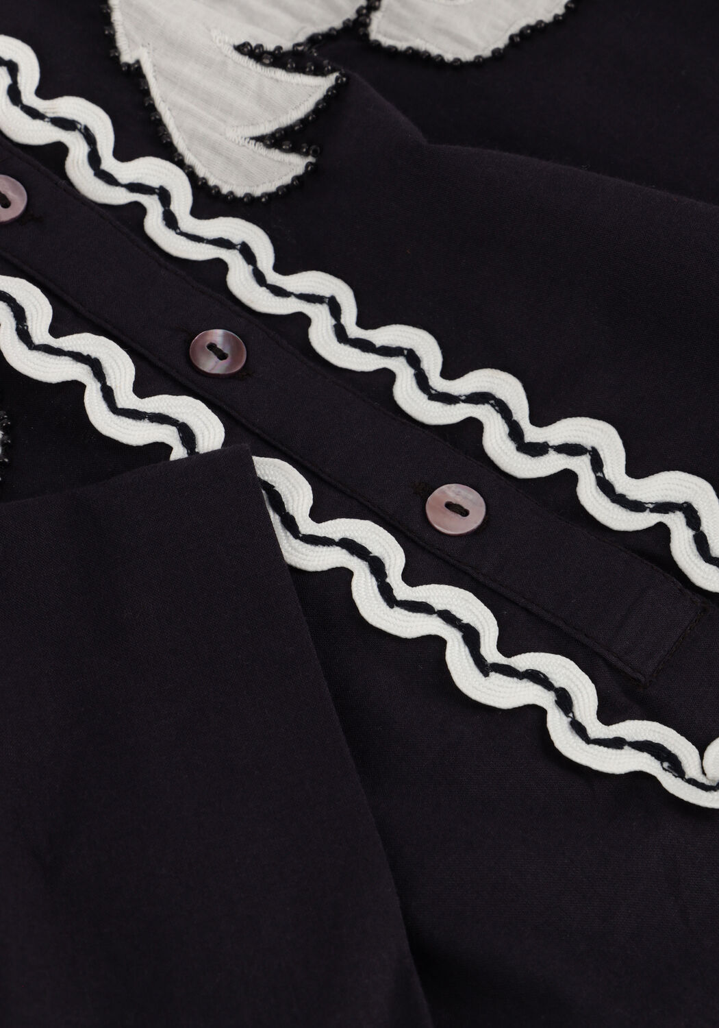 ANTIK BATIK Robe midi DALI DRESS Bleu fonc&eacute; - large