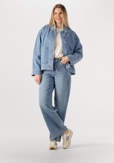 OBJECT Wide jeans OBJROSIE MW WIDE JEANS Bleu clair - large