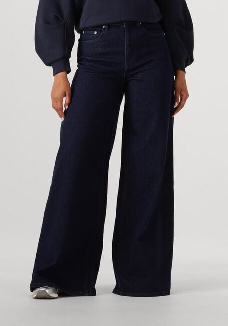 Zwarte ANOTHER LABEL Wide jeans MOORE WIDE DENIM PANTS - large