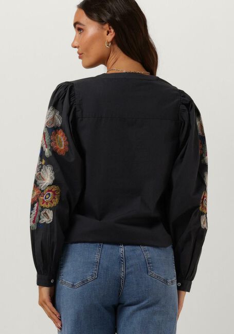 BY-BAR RIKKI COLOR EMBROIDERY BLOUSE Blouses en gris - large