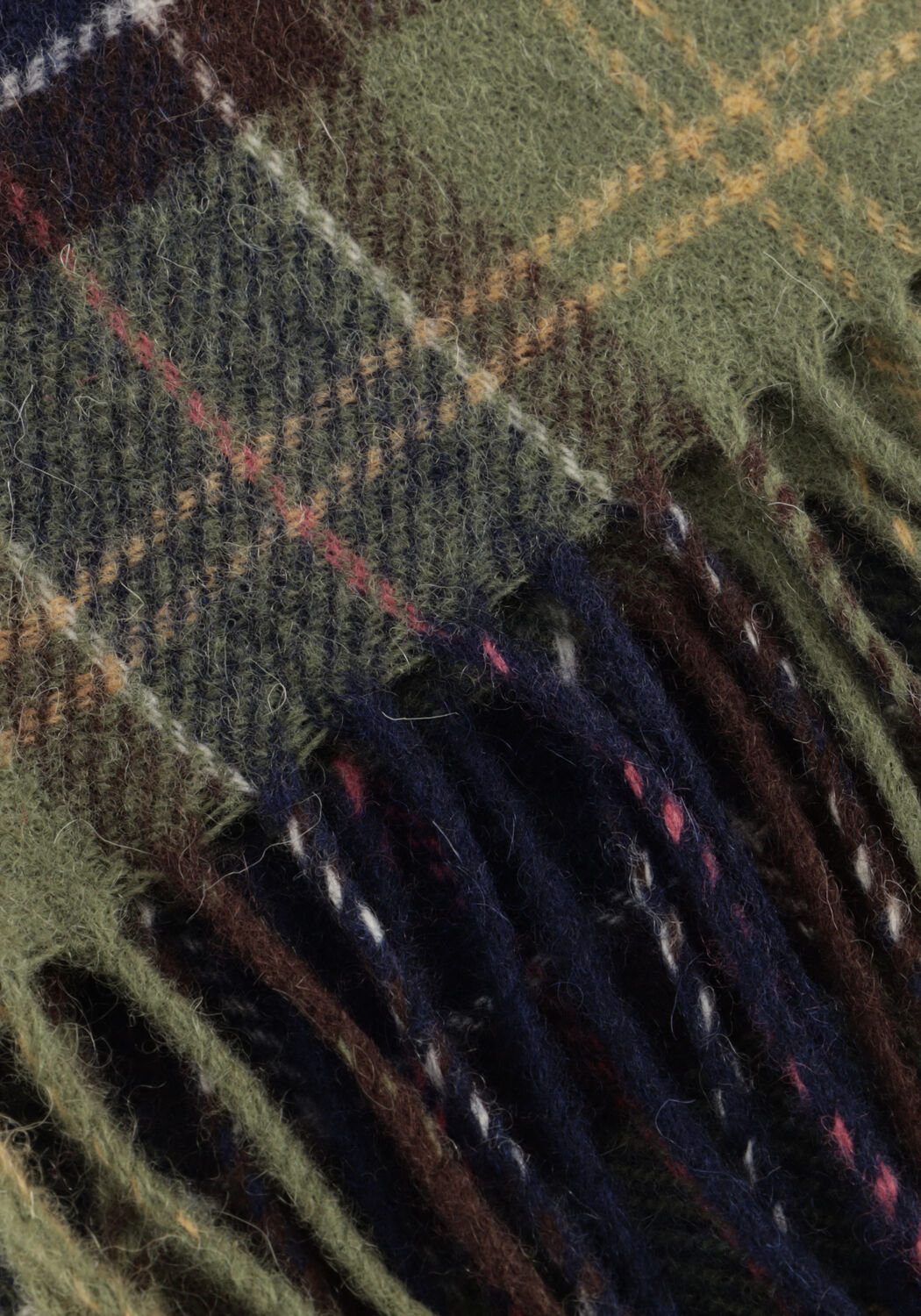 Multi BARBOUR Sjaal TARTAN LAMBSWOOL SCARF - large