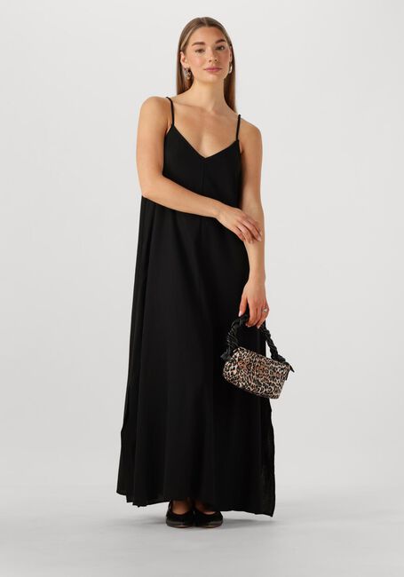 Zwarte MY ESSENTIAL WARDROBE Maxi jurk DIASMW NELLY STRAP DRESS - large