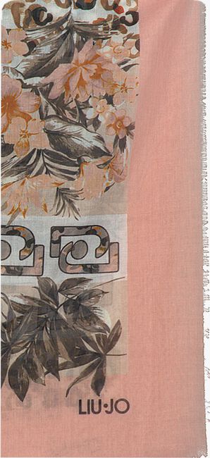 LIU JO Foulard FLOWER FOULARD en rose  - large