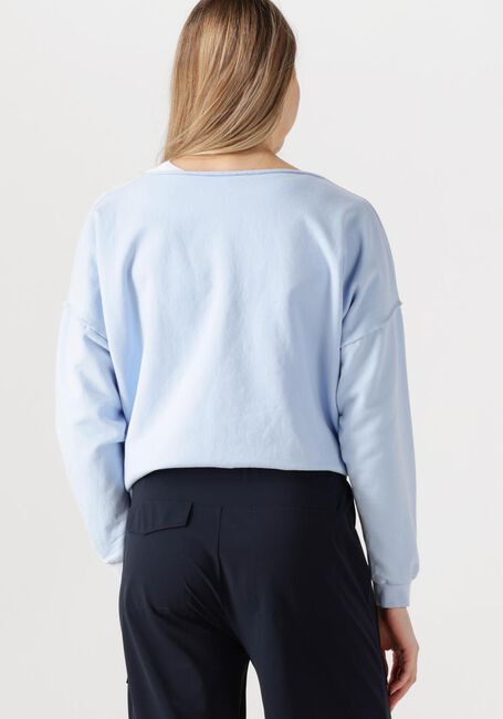 PENN & INK Chandail SWEATER PRINT Bleu clair - large