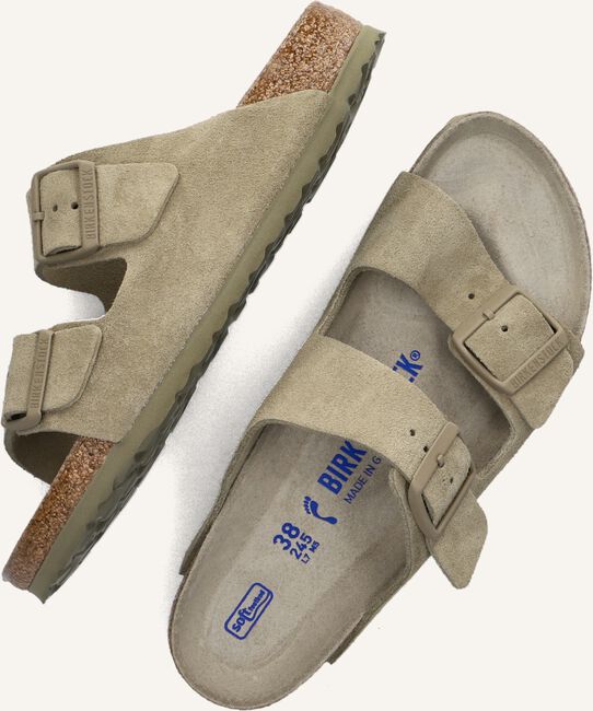 Groene BIRKENSTOCK Slippers ARIZONA DAMES Groene BIRKENSTOCK Slippers ARIZONA DAMES - large
