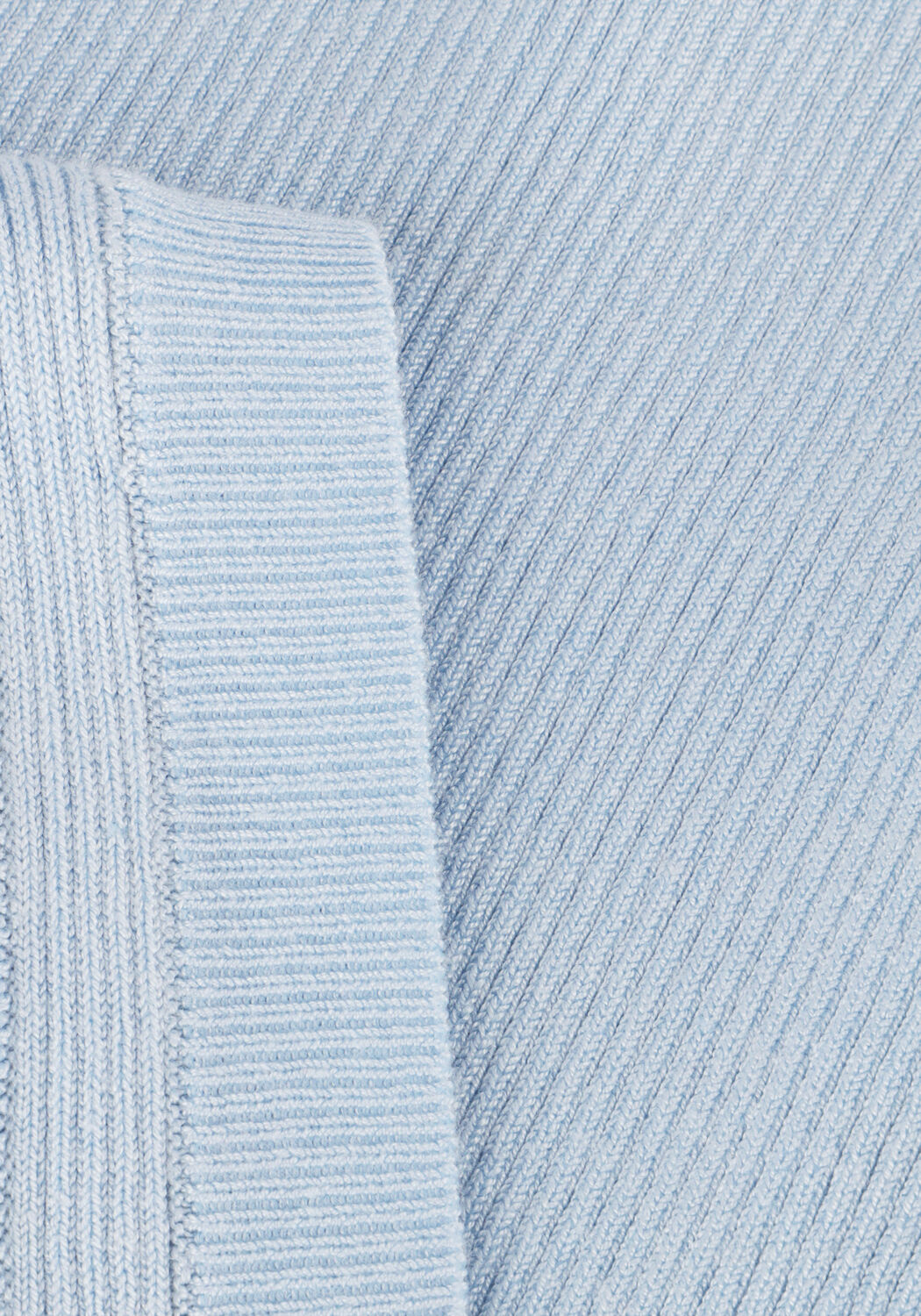 Lichtblauwe YDENCE Top KNITTED TOP KEELY - large