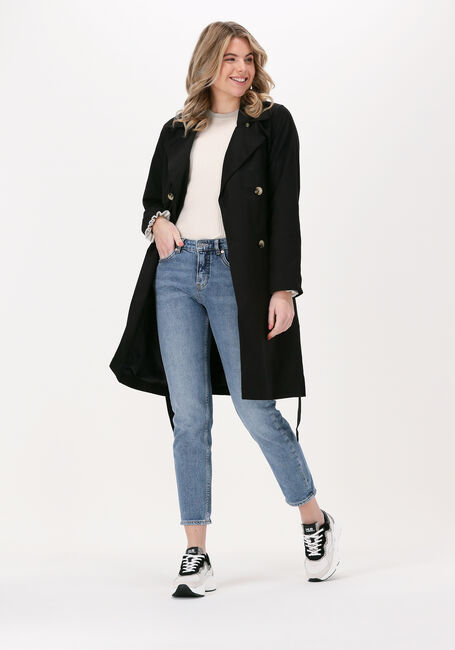 Zwarte SELECTED WOMEN Jassen WEKA TRENCHCOAT - large
