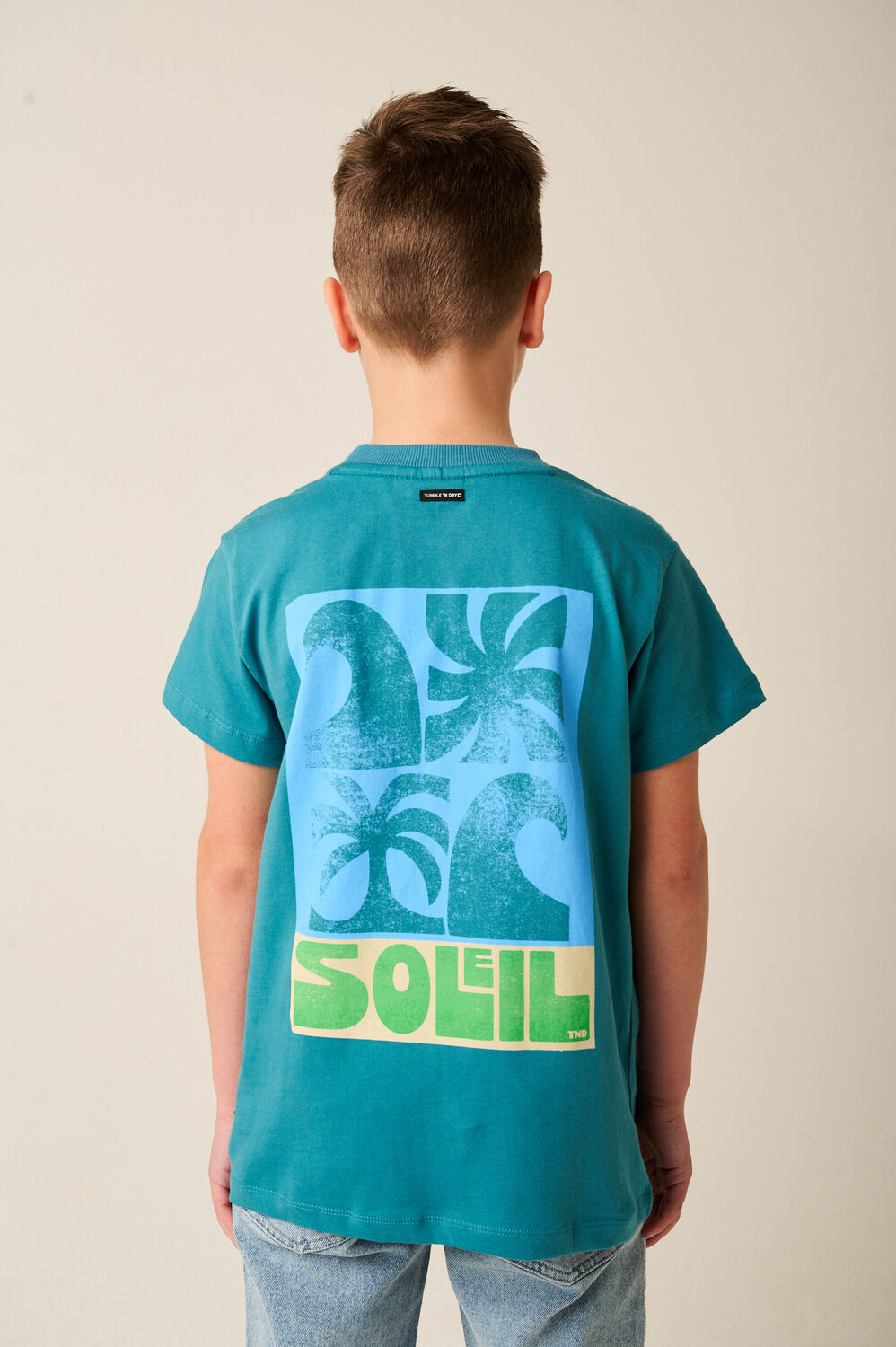 TUMBLE 'N DRY T-shirt TONGA en bleu - large
