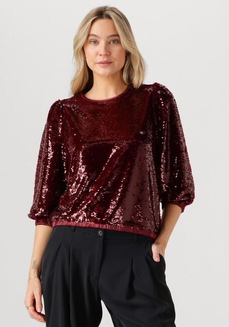 Bordeaux SUMMUM Top TOP SEQUINS - large