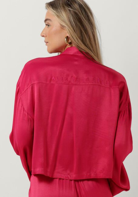 ALIX THE LABEL LADIES WOVEN KIMONO SLEEVE BLOUSE Blouses en rose - large