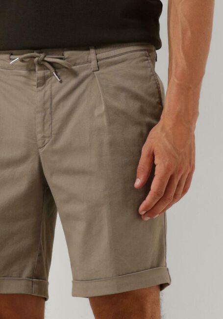 PROFUOMO Pantalon courte TROUSERS 845 SHORT en taupe - large