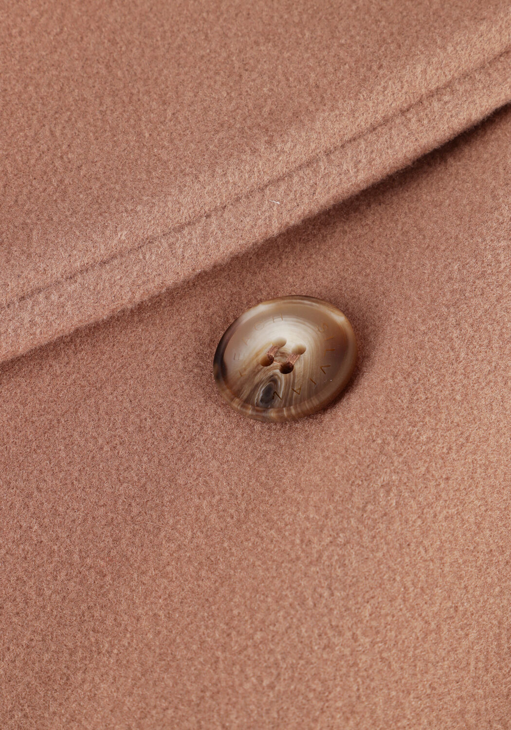 SILVIAN HEACH Manteau CLOAK MANKSTER en camel - large