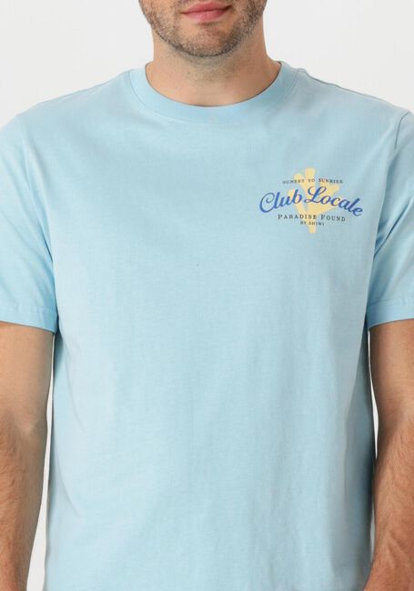 Blauwe SHIWI T-shirt MEN LIAM REGULAR T-SHIRT PARADISE - large