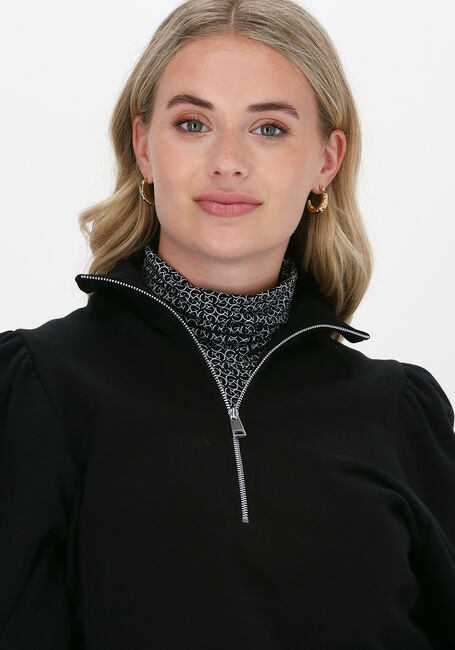 GESTUZ Chandail NANKITA GZ ZIPPER SWEATSHIRT en noir - large