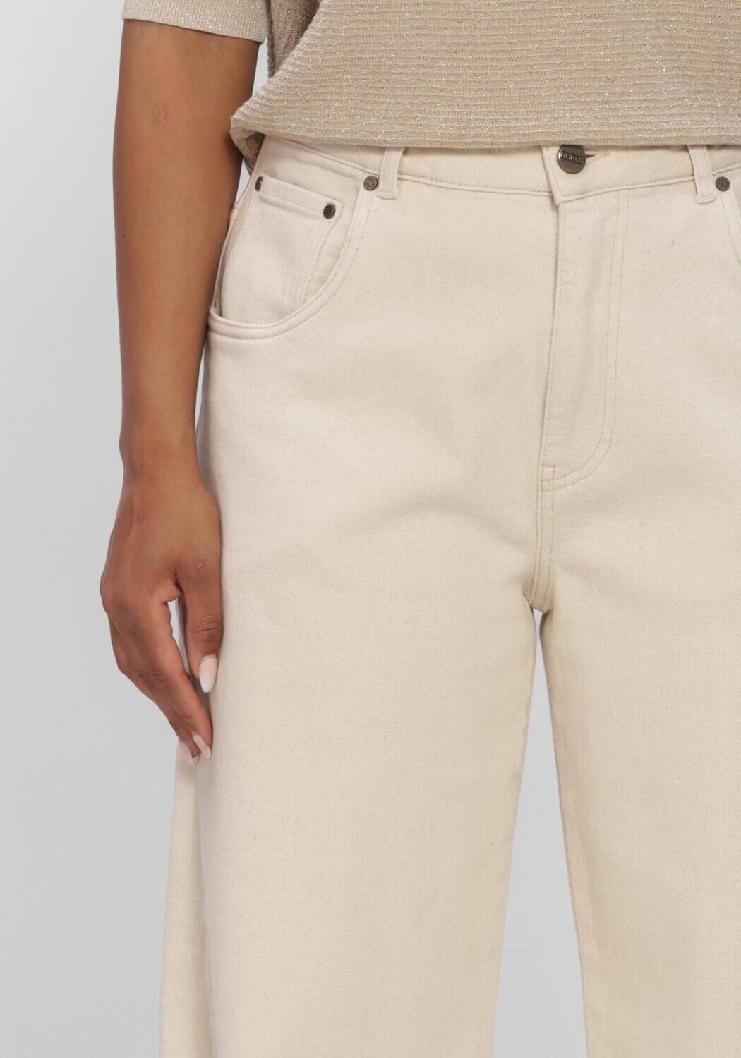 NUKUS Pantalon large PETRA PANTS &Eacute;cru - large