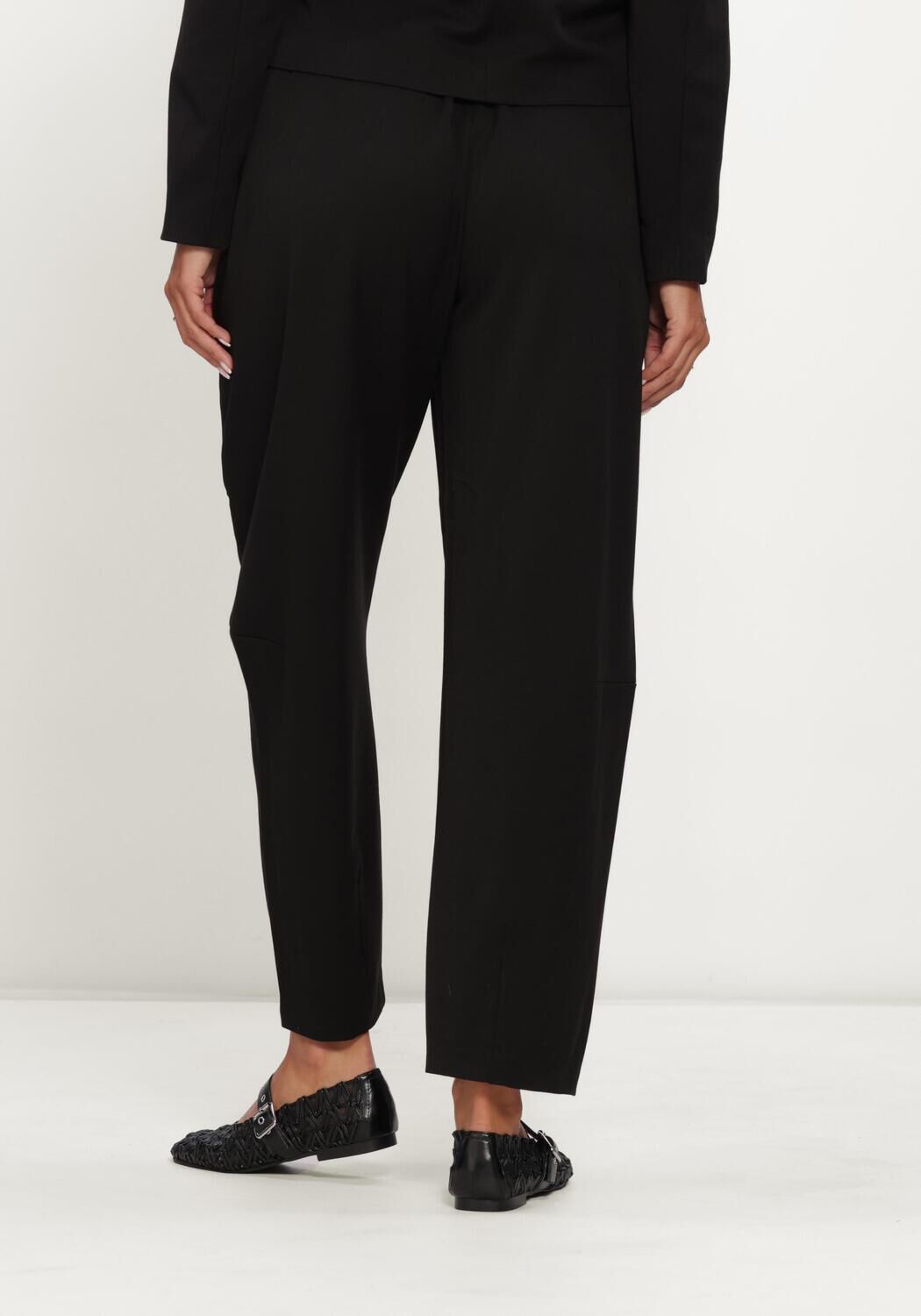 OBJECT Pantalons longs OBJLISA HW ANKEL BARREL en noir - large