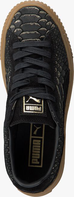Zwarte PUMA Sneakers PUMA PLATFORM EXOTIC SKIN  - large