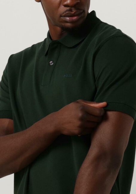 BOSS BLACK Polo PALLAS en vert - large
