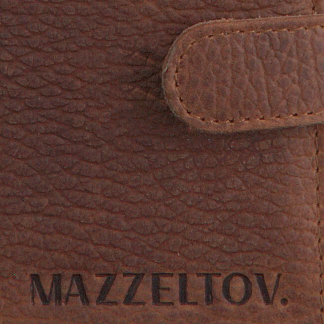 Bruine MAZZELTOV Portemonnee 18294 - large