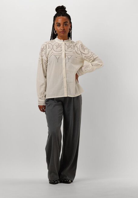 LOLLYS LAUNDRY LULALL SHIRT LS Blouses Sable - large