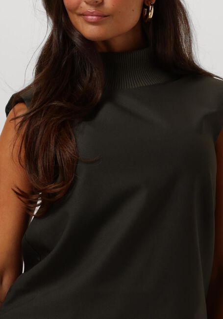 EST'SEVEN Haut HATHAWAY TOP TURTLE en vert - large