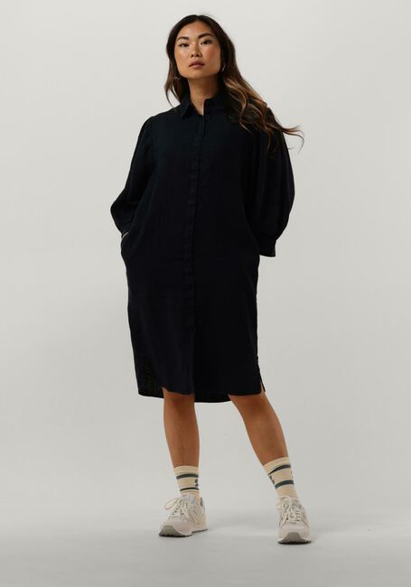PENN & INK Robe midi DRESS Bleu foncé - large