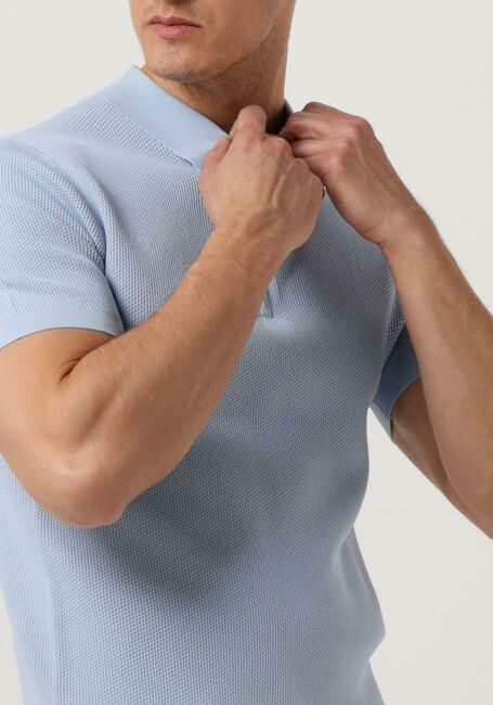 GENTI Polo K9119-1260 Bleu clair - large