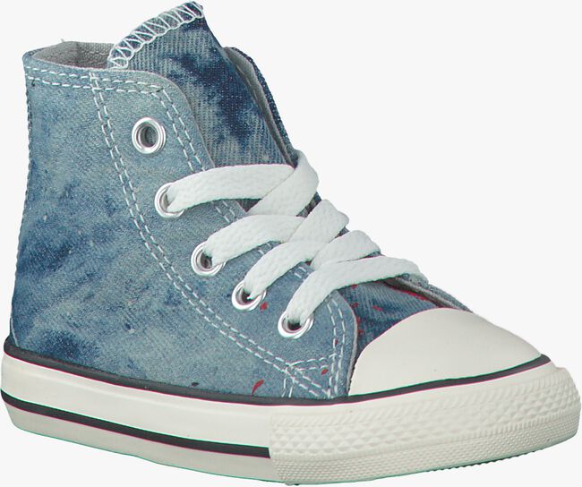 Blauwe CONVERSE Sneakers CTAS DENIM SPLATTER  - large