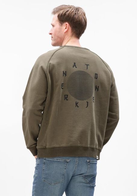 ANERKJENDT Chandail AKSUN JAPANESE SWEAT en vert - large