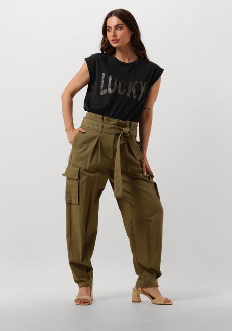 BY-BAR T-shirt THELMA LUCKY TOP en noir - large