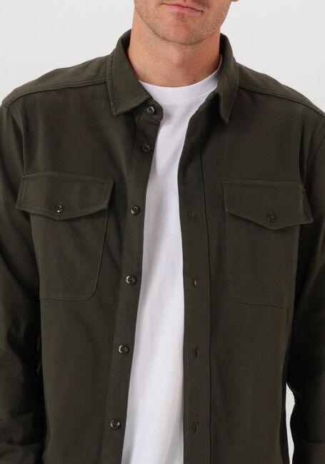 Grijze G-STAR RAW Casual overhemd MARINE JERSEY SHIRT L\S - large
