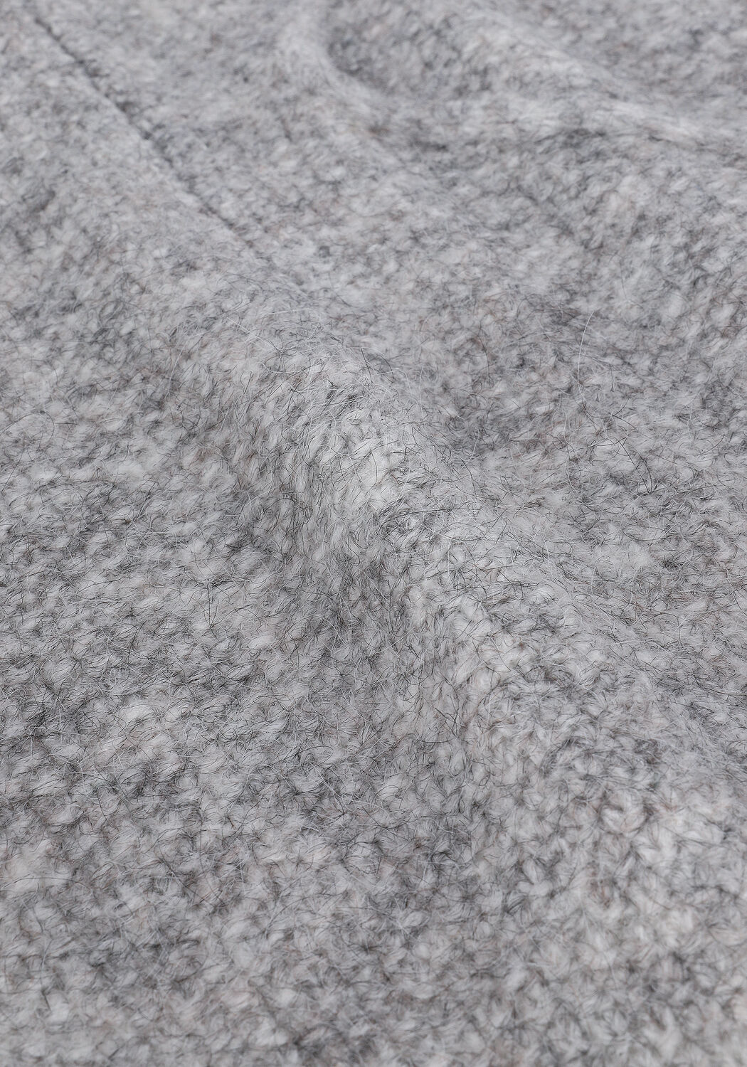 Grijze SILVIAN HEACH Vest LONG CARDIGAN CLEVELAND - large