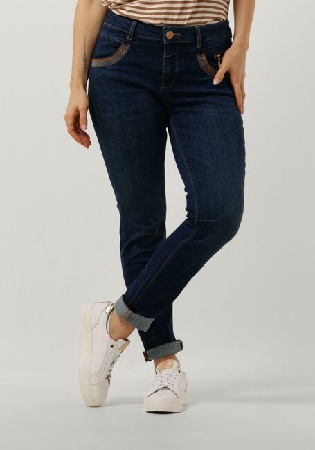 MOS MOSH Slim fit jeans NAOMI SHADE BLUE JEANS en bleu - large
