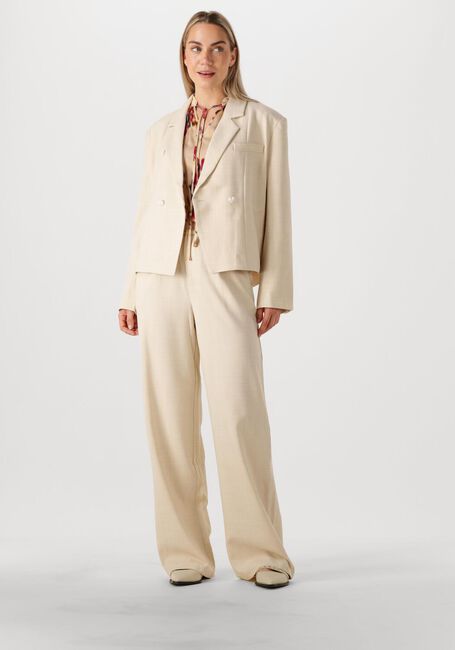 AMAYA AMSTERDAM Pantalon VERA Écru - large