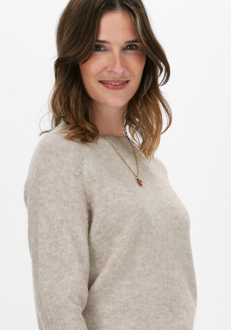 Zand MSCH COPENHAGEN Trui AIMEE MOHAIR 2/4 PULLOVER - large