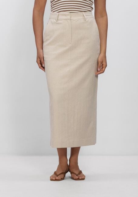 Beige CO'COUTURE Rokken LEENACC LINEN FLOOR SKIRT - large