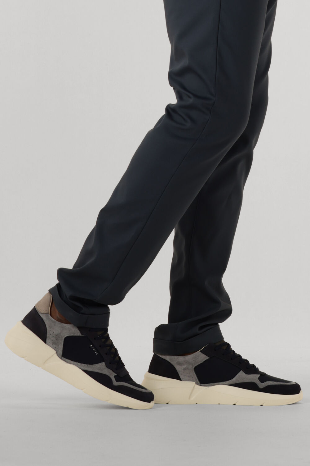 Blauwe NUBIKK Sneakers ROQUE ROAD WAVE - large