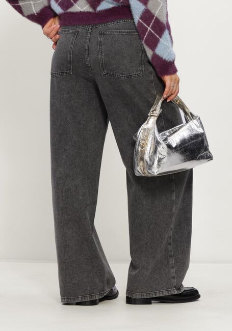 Grijze REFINED DEPARTMENT Wide jeans LADIES WOVEN DENIM JELENE - large
