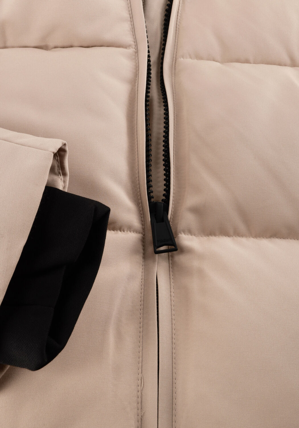 WITHBLACK Veste matelass&eacute; WBLGLORIAN LONG PUFFER JACKET en beige - large