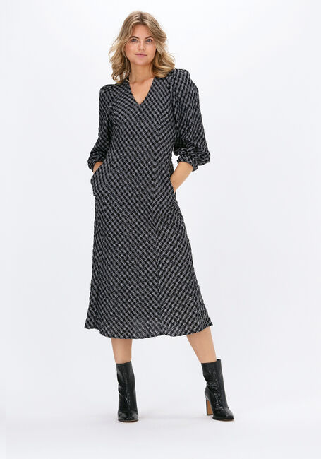 LOLLYS LAUNDRY Robe midi LAKE DRESS en noir - large