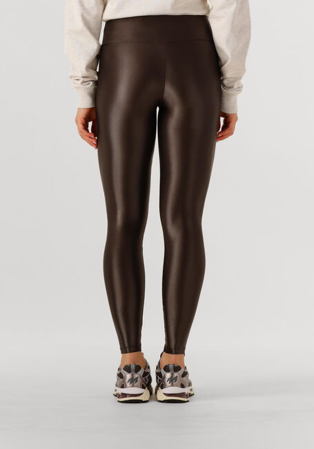 Bruine DEBLON SPORTS Legging SHINE LEGGINGS HIGH WAISTBAND - large