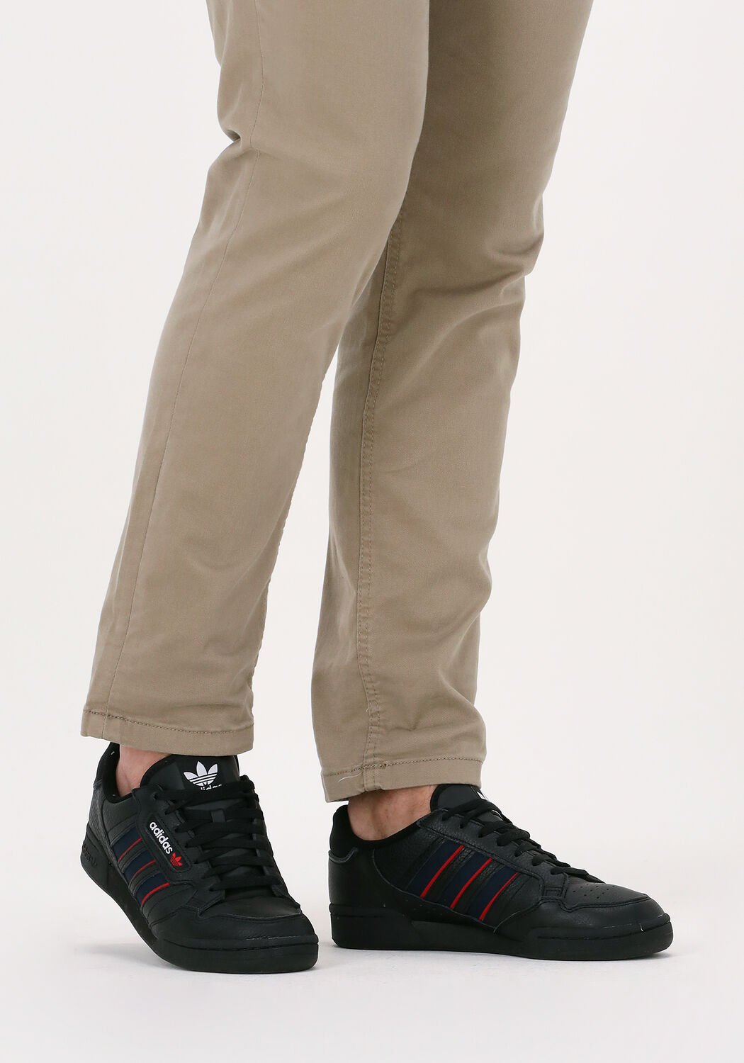 Zwarte ADIDAS Lage sneakers CONTINENTAL 80 STRIPES Omoda