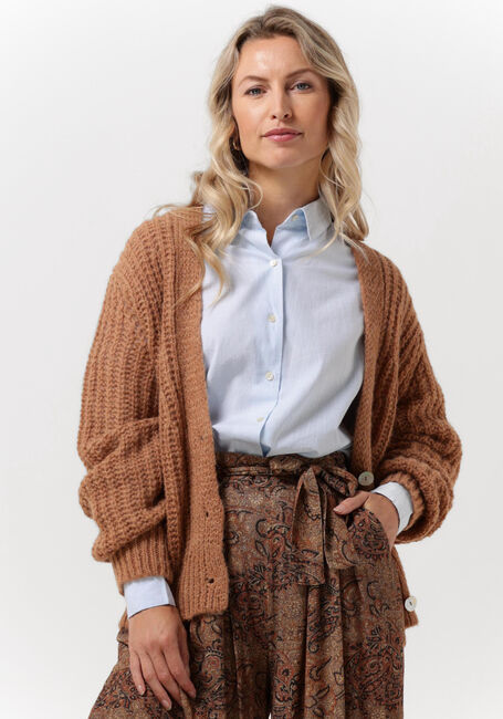 Camel BY-BAR Vest KATY CARDIGAN - large